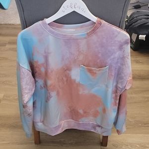 Tie dye crewneck